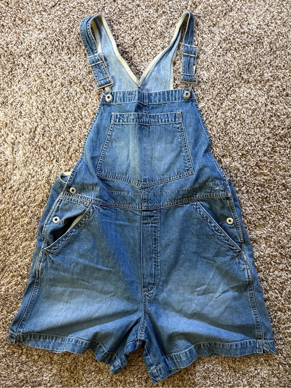 GAP Y2K Classic shortalls for women